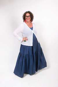 TCD Portia Cardigan -  White Mesh