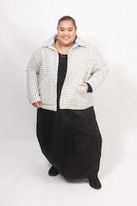 TCD Chore Coat - Cream Print
