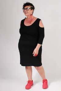 TCD Cut Out Mia Dress - Black