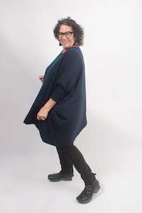 TCD Habitat Top - Navy Merino Wool