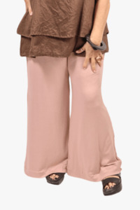 TCD Suzie Wide Leg Pants - Dusky
