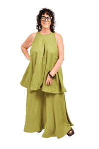 TCD Orbit Camisole - Chartreuse