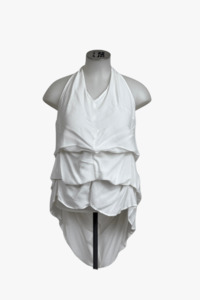 TCD Sample - Halter Neck Tunic Cream