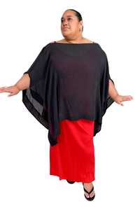Gorjis Coverall Top - Black