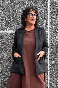 Tcd The Carpenters Daughter: TCD Riding Jacket - Suede Panther