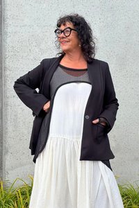 Tcd The Carpenters Daughter: TCD Riding Jacket - Black Ponte