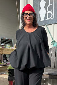 Tcd The Carpenters Daughter: TCD Orbit Camisole - Black Wool