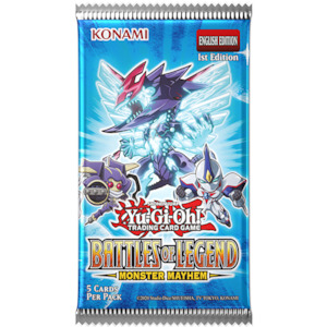 Sealed Yu Gi Oh: Yugioh! Booster Packs: Battles of Legend: Monster Mayhem *Sealed*