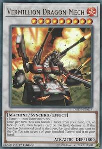 Duel Devastator: Vermillion Dragon Mech [DUDE-EN015] Ultra Rare