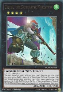 Duel Devastator: Castel, the Skyblaster Musketeer [DUDE-EN018] Ultra Rare