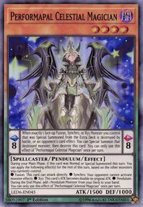 Legendary Duelists Magical Hero: Performapal Celestial Magician [LED6-EN045] Super Rare
