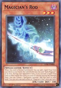 Legendary Duelists Magical Hero: Magician's Rod [LED6-EN008] Common