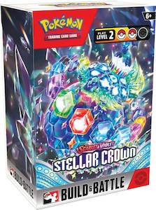 Pokemon Tcg Collector Nz: Pokemon TCG: Scarlet & Violet: Stellar Crown Build & Battle Box *Sealed*