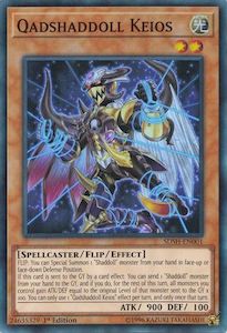 Yugioh Structure Deck Shaddoll Showdown Tcg Collector Nz: Qadshaddoll Keios [SDSH-EN001] Super Rare