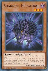 Yugioh Structure Deck Shaddoll Showdown Tcg Collector Nz: Shaddoll Hedgehog [SDSH-EN005] Common