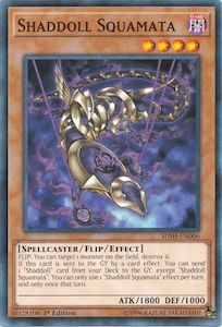 Yugioh Structure Deck Shaddoll Showdown Tcg Collector Nz: Shaddoll Squamata [SDSH-EN006] Common
