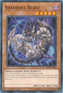 Yugioh Structure Deck Shaddoll Showdown Tcg Collector Nz: Shaddoll Beast [SDSH-EN008] Common
