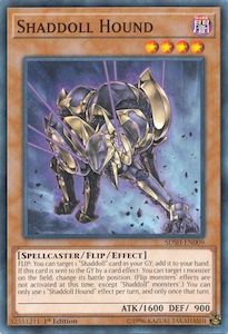 Yugioh Structure Deck Shaddoll Showdown Tcg Collector Nz: Shaddoll Hound [SDSH-EN009] Common