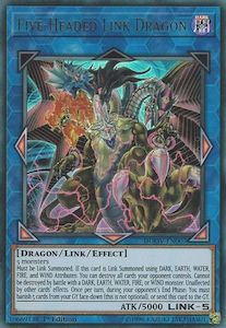 Duel Overload Tcg Collector Nz: Five-Headed Link Dragon [DUOV-EN007] Ultra Rare