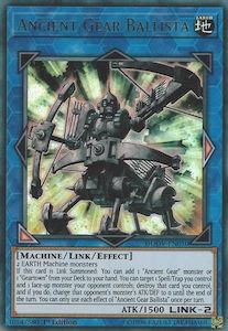 Duel Overload Tcg Collector Nz: Ancient Gear Ballista [DUOV-EN010] Ultra Rare