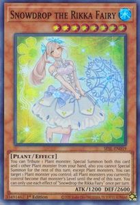 Secret Slayers: Snowdrop the Rikka Fairy [SESL-EN019] Super Rare