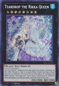 Secret Slayers: Teardrop the Rikka Queen [SESL-EN022] Secret Rare