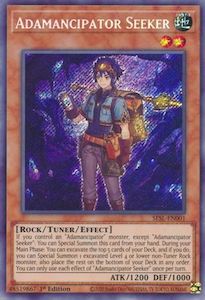 Secret Slayers: Adamancipator Seeker [SESL-EN001] Secret Rare