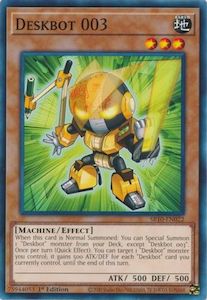 Sr10 Mechanized Madness Structure Deck Tcg Collector Nz: Deskbot 003 [SR10-EN022] Common