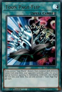 Toon Chaos Tcg Collector Nz: Toon Page-Flip [TOCH-EN004] Ultra Rare