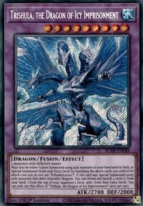 Battles Of Legend Armageddon Tcg Collector Nz: Trishula, the Dragon of Icy Imprisonment [BLAR-EN048] Secret Rare