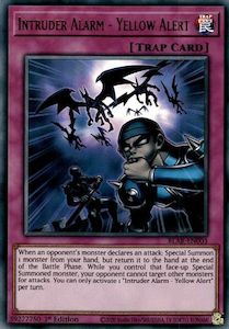 Battles Of Legend Armageddon Tcg Collector Nz: Intruder Alarm - Yellow Alert [BLAR-EN003] Ultra Rare