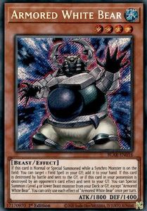 Battles Of Legend Armageddon Tcg Collector Nz: Armored White Bear [BLAR-EN016] Secret Rare