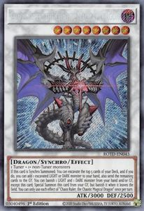 Rise Of The Duelist Tcg Collector Nz: Chaos Ruler, the Chaotic Magical Dragon [ROTD-EN043] Secret Rare