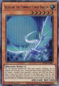 Rise Of The Duelist Tcg Collector Nz: Seleglare the Luminous Lunar Dragon [ROTD-EN087] Ultra Rare