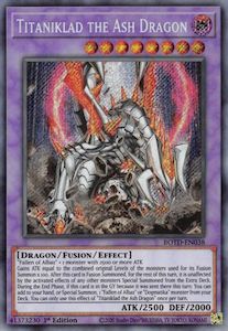 Rise Of The Duelist Tcg Collector Nz: Titaniklad the Ash Dragon [ROTD-EN038] Secret Rare