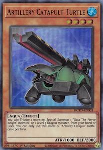 Rise Of The Duelist Tcg Collector Nz: Artillery Catapult Turtle [ROTD-EN003] Ultra Rare