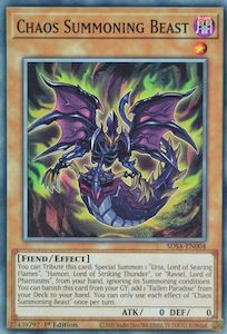 Structure Deck Sacred Beasts Tcg Collector Nz: Chaos Summoning Beast [SDSA-EN004] Common