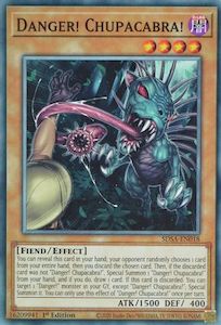 Structure Deck Sacred Beasts Tcg Collector Nz: Danger! Chupacabra! [SDSA-EN018] Common