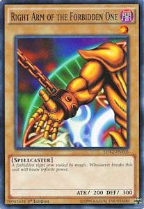 Legendary Decks Ii Unlimited Tcg Collector Nz: Right Arm of the Forbidden One [LDK2-ENY05] Common