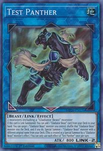 2020 Mega Tins Tcg Collector Nz: Test Panther [MP20-EN176] Super Rare