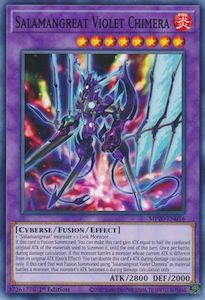 2020 Mega Tins Tcg Collector Nz: Salamangreat Violet Chimera [MP20-EN016] Common
