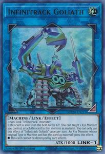 2020 Mega Tins Tcg Collector Nz: Infinitrack Goliath [MP20-EN215] Ultra Rare