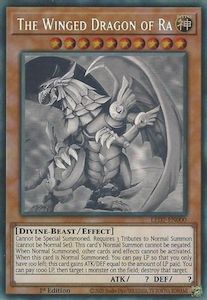 The Winged Dragon of Ra (Ghost Rare) [LED7-EN000] Ghost Rare