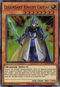 Dragons Of Legend The Complete Series Tcg Collector Nz: Legendary Knight Critias [DLCS-EN002] Ultra Rare