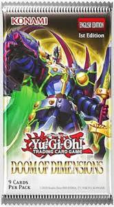 Sealed Yu Gi Oh: Yugioh! Booster Packs: Doom of Dimensions *Sealed*