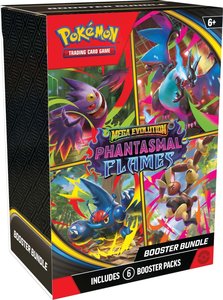 Pokemon TCG: Mega Evolution: Phantasmal Flames Booster Bundle *Sealed*