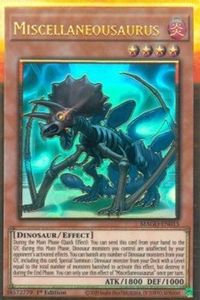 Maximum Gold Tcg Collector Nz: Miscellaneousaurus [MAGO-EN015] Gold Rare