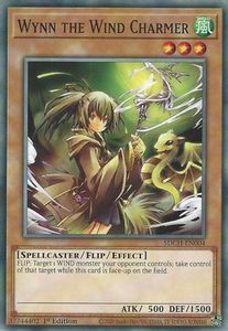 Structure Deck Spirit Chamers Tcg Collector Nz: Wynn the Wind Charmer [SDCH-EN004] Common