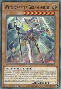 Structure Deck Spirit Chamers Tcg Collector Nz: Witchcrafter Golem Aruru [SDCH-EN014] Common