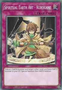 Structure Deck Spirit Chamers Tcg Collector Nz: Spiritual Earth Art - Kurogane [SDCH-EN030] Common